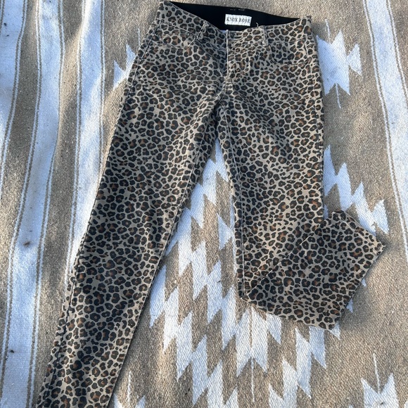 Knox Rose Cheetah/leopard pants - Picture 2 of 4